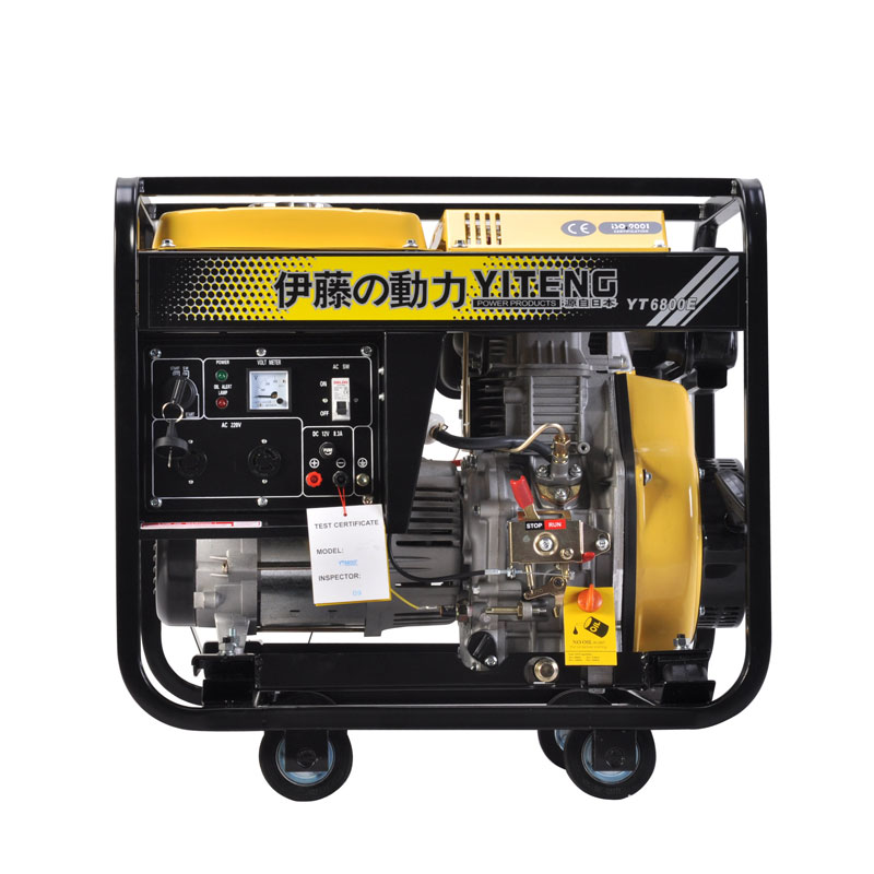 台风应急5kw小型柴油发电机380V