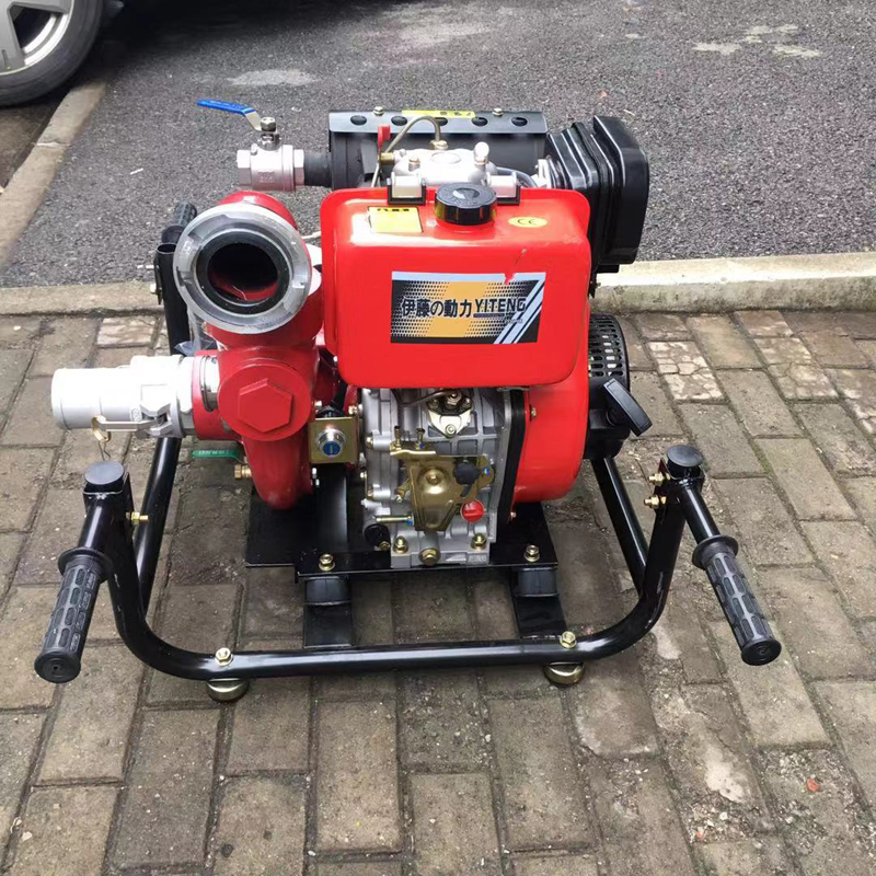 工程2寸柴油机水泵便携式消防泵伊藤动力YT20PFE