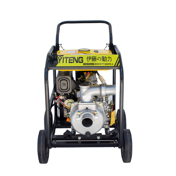 3寸小型移动式柴油机抽水泵伊藤动力YT30DPE-2